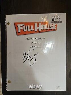 Bob Saget Original Signed Full House Our Very First Show Pilot Script Jsa Coa