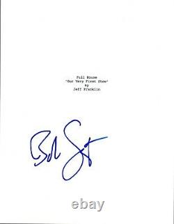 Bob Saget Signed Autographed FULL HOUSE Pilot Episode Script COA VD