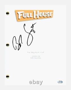 Bob Saget Signed Autographed Full House Pilot Episode Script Screenplay ACOA COA
