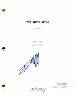Bradley Whitford Signed Autograph The West Wing Full Pilot Script Aaron Sorkin