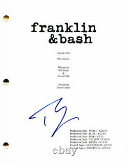 Breckin Meyer Signed Autograph -franklin & Bash Pilot Script Mark-paul Gosselaar
