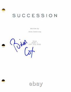 Brian Cox Signed Autograph Succession Full Pilot Script Star Logan Roy Rare