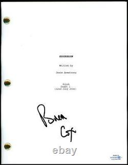 Brian Cox Succession AUTOGRAPH Signed'Logan Roy' Pilot Episode Script ACOA