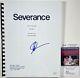 Britt Lower Signed Severance Complete Pilot Episode Script Autograph JSA COA