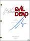 Bruce Campbell Ash vs. Evil Dead AUTOGRAPH Signed Pilot Episode Script ACOA