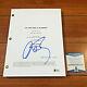CHARLIE DAY SIGNED IT'S ALWAYS SUNNY IN PHILADELPHIA PILOT SCRIPT with BECKETT COA