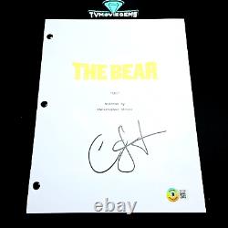 CHRISTOPHER STORER SIGNED THE BEAR FULL PAGE PILOT TV SCRIPT with BECKETT BAS COA