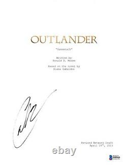 Caitriona Balfe Signed Outlander Pilot Episode Script Beckett Bas Autograph Auto