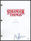 Cara Buono Stranger Things AUTOGRAPH Signed Complete Pilot Episode Script ACOA