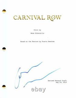 Cara Delevingne Signed Autograph Carnival Row Pilot Script Suicide Squad, Rare