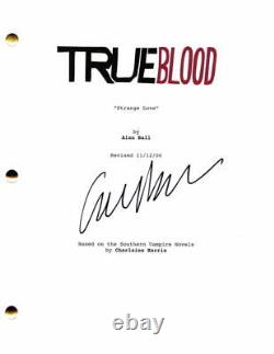 Carrie Preston Signed Autograph True Blood Pilot Script Arlene Fowler, Rare