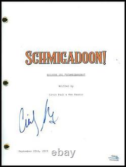 Cecily Strong Schmigadoon! AUTOGRAPH Signed Complete Pilot Episode Script ACOA