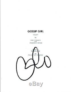 Chace Crawford Signed Autographed GOSSIP GIRL Pilot Episode Script COA