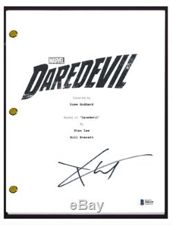 Charlie Cox Signed Autographed DAREDEVIL Pilot Episode Script Beckett COA