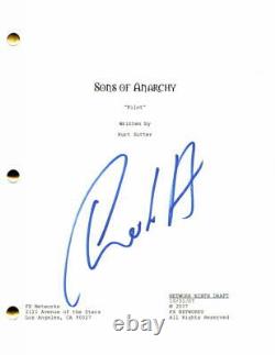Charlie Hunnam Signed Autograph Sons Of Anarchy Full Pilot Script Jax Teller