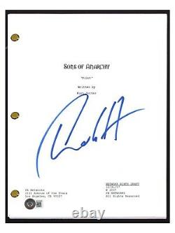 Charlie Hunnam Signed Autographed Sons of Anarchy Pilot Script Beckett COA