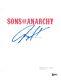 Charlie Hunnam Signed Sons Of Anarchy Pilot Script Beckett Bas Autograph Auto