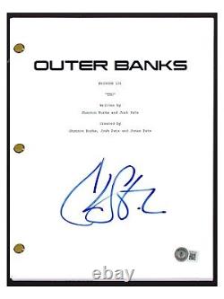 Chase Stokes Signed Autographed Outer Banks Pilot Script Screenplay Beckett COA