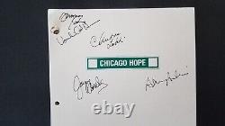 Chicago Hope T. V. Show Pilot Script March 31st 1994 Autographed With Auction Card