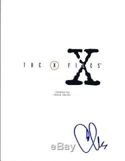Chris Carter Signed Autographed THE X-FILES Pilot Episode Script COA VD