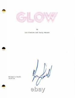 Chris Lowell Signed Autograph Glow Pilot Script Alison Brie, Betty Gilpin