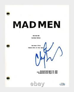 Christina Hendricks Signed Autographed MAD MEN Pilot Episode Script ACOA COA