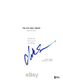 Chuck Lorre Signed Big Bang Theory Pilot Script Beckett Bas Autograph Auto