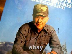Chuck Yeager Speed Of Sound Ace Pilot Signed Auto Press On 1988 Book Jsa Beauty