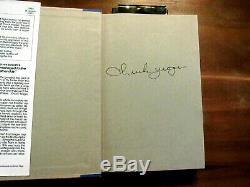 Chuck Yeager Speed Of Sound Ace Pilot Signed Auto Yeager 1985 Book Jsa Beauty