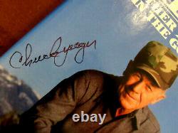 Chuck Yeager Speed Of Sound Pilot Signed Auto Press On 1988 Book Jsa Beauty