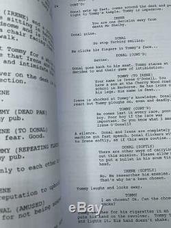 Cillian Murphy Signed Peaky Blinders (tv Series, Pilot) Authentic Full Script