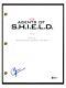 Clark Gregg Signed Autographed AGENTS OF SHIELD Pilot Script Beckett BAS COA