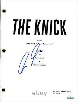 Clive Owen The Knick AUTOGRAPH Signed Complete Pilot Episode Script ACOA