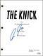 Clive Owen The Knick AUTOGRAPH Signed Complete Pilot Episode Script ACOA