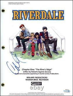 Cole Sprouse Riverdale AUTOGRAPH Signed'Jughead' Pilot Episode Script ACOA