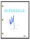 Cole Sprouse Signed Autograph RIVERDALE Pilot Script Jughead Jones Beckett COA