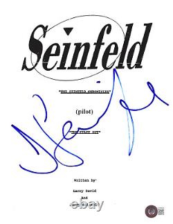 Comedian Jerry Seinfeld Signed Tvshow Pilot Episode Script Actor Beckett Bas Coa
