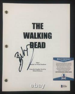 Composer Bear McCreary signed The Walking Dead TV Pilot Script Beckett BAS COA