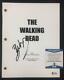 Composer Bear McCreary signed The Walking Dead TV Pilot Script Beckett BAS COA