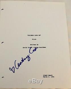 Courteney Cox Signed Autograph Friends Full Pilot Episode Script With Coa