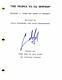 Cuba Gooding Jr Signed Autograph The People Vs Oj Simpson Full Pilot Script