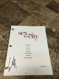 Cynthia Nixon Sex And The City Signed Autographed Pilot Full Episode Script