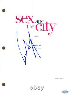 Cynthia Nixon Signed Autograph Sex and The City Pilot Script Screenplay ACOA COA