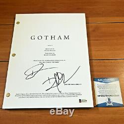 DAVID MAZOUS & DONAL LOGUE SIGNED GOTHAM FULL 60 PAGE PILOT SCRIPT with COA
