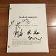 DEAD OF SUMMER SIGNED PILOT SCRIPT BY +5 CAST ELIZABETH MITCHELL with PROOF