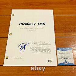 DON CHEADLE SIGNED HOUSE OF LIES FULL 38 PILOT SCRIPT with BECKETT BAS COA