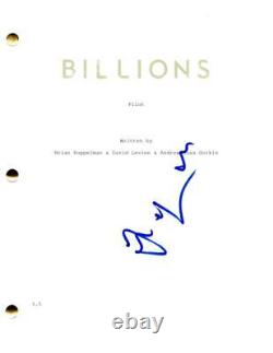 Damian Lewis Signed Autograph Billions Pilot Script Screenplay Bobby Axelrod