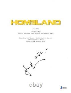 Damian Lewis Signed Homeland Pilot Episode Script Beckett Bas Autograph Auto