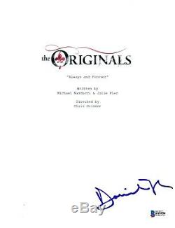 Daniel Gillies Signed Originals Pilot Script Cover Beckett Bas Autograph Auto