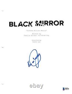 Daniel Kaluuya Signed Black Mirror Pilot Script Beckett Bas Autograph Auto